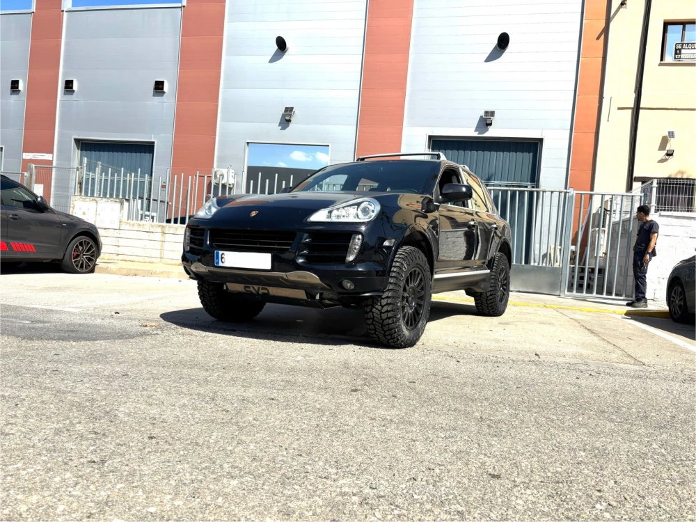 Cubrebajos Porsche Cayenne Duraluminio 6mm