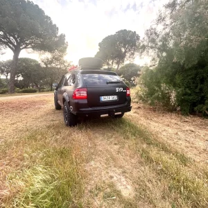 Paragolpe trasero Porsche Cayenne duraliminio